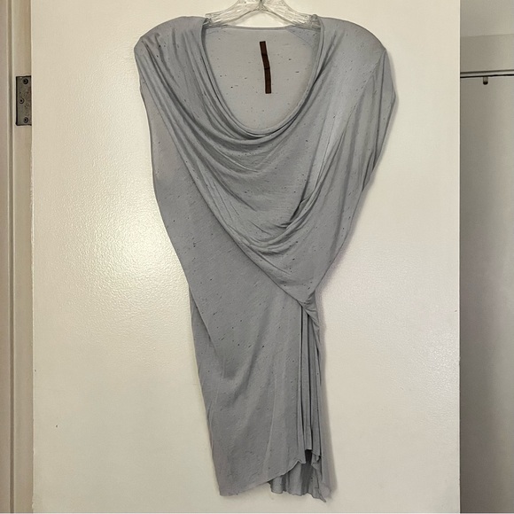 Rick Owens Tops - Rick Owens Lilies Draped Top in Heather Grey